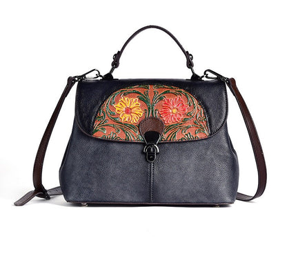 Borsa da donna in pelle in pelle in pelle cross-body