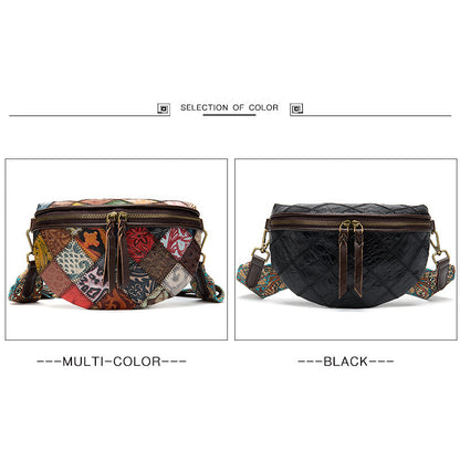 Sac de coquille de couleur élégante vintage Elegant Crossbody