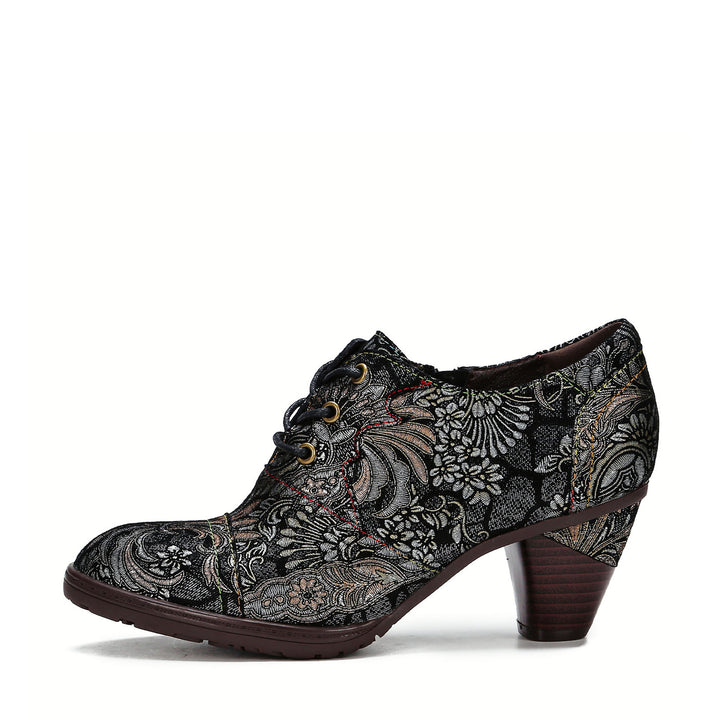 Retro handgefertigte Leder exquisite Pumpen