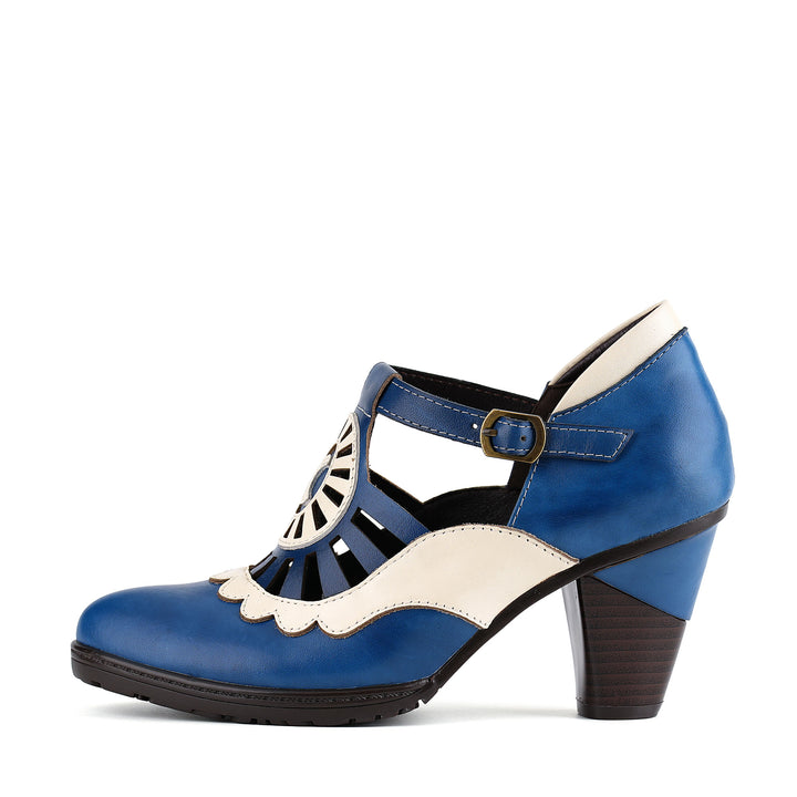 Vintage Timeless Elegance T-Strap Pumps