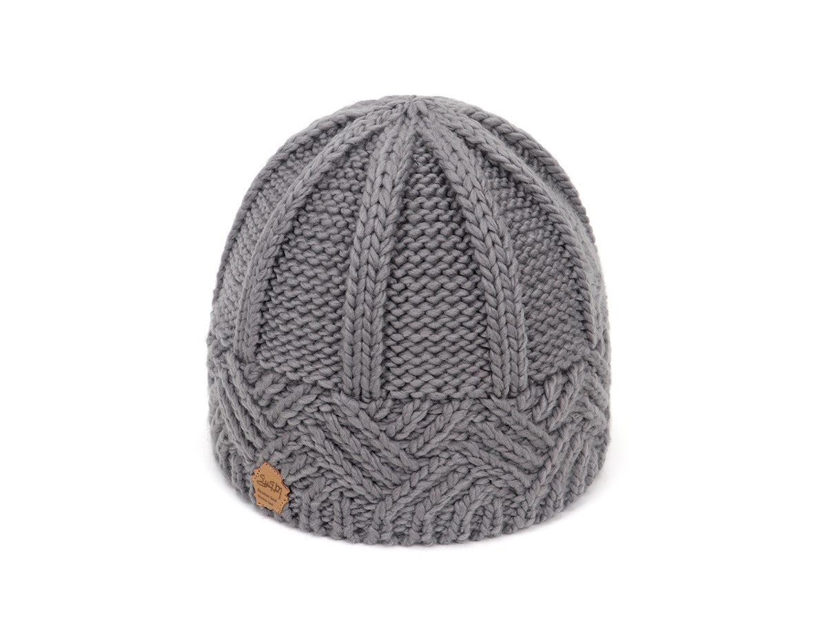 Cappello autunno/inverno vintage a pattern con diamante