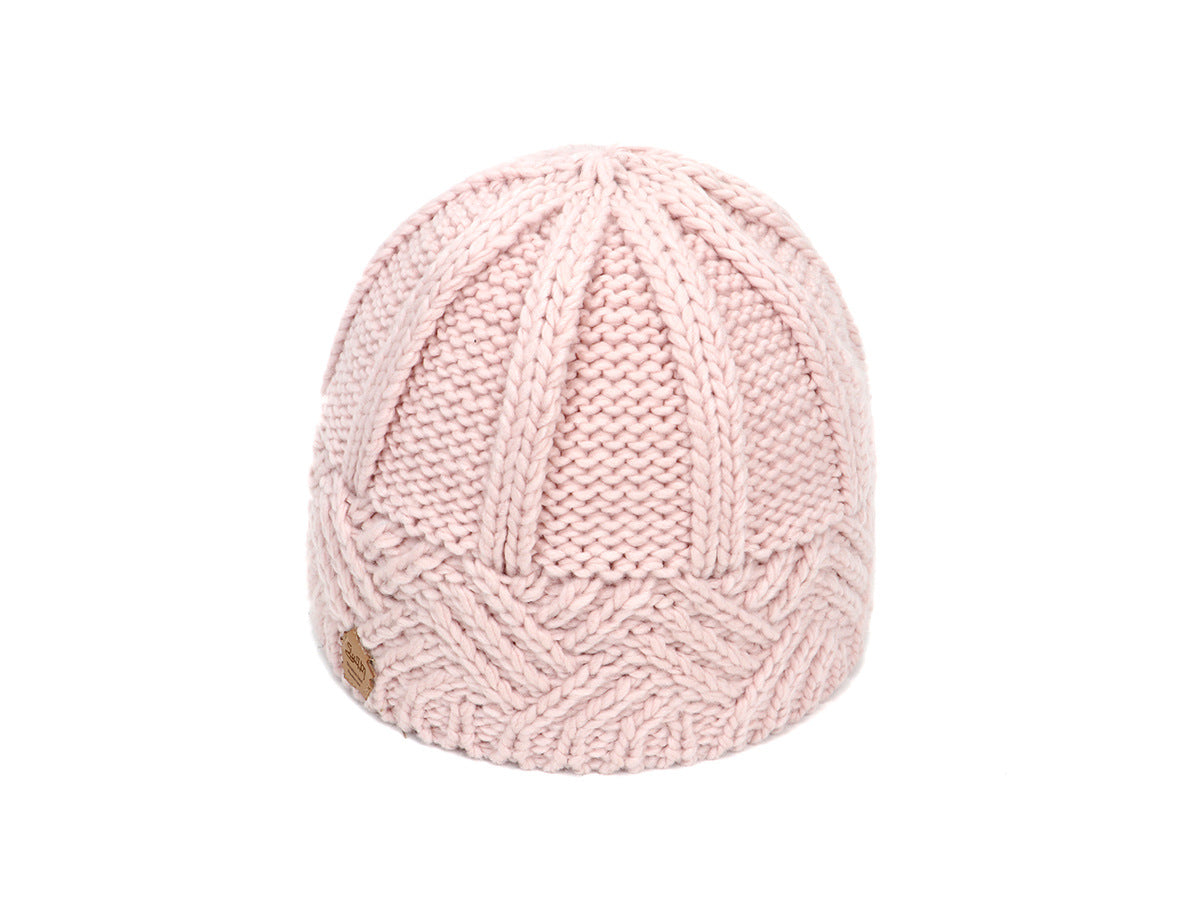 Cappello autunno/inverno vintage a pattern con diamante