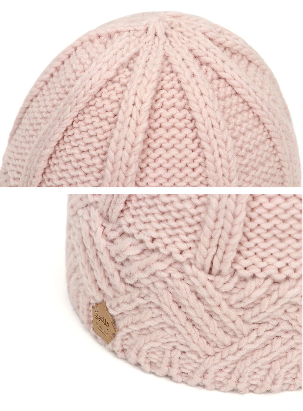 Cappello autunno/inverno vintage a pattern con diamante