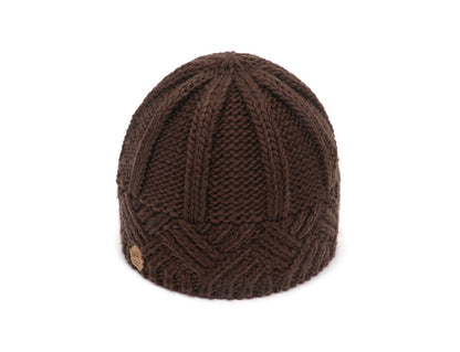 Cappello autunno/inverno vintage a pattern con diamante