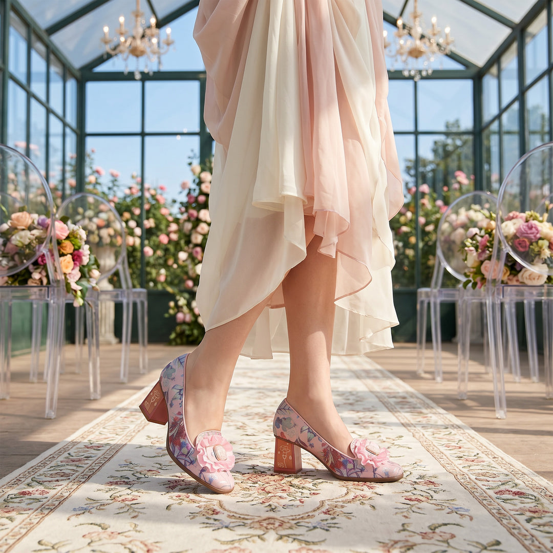 Pink Blossom Romance Pumps