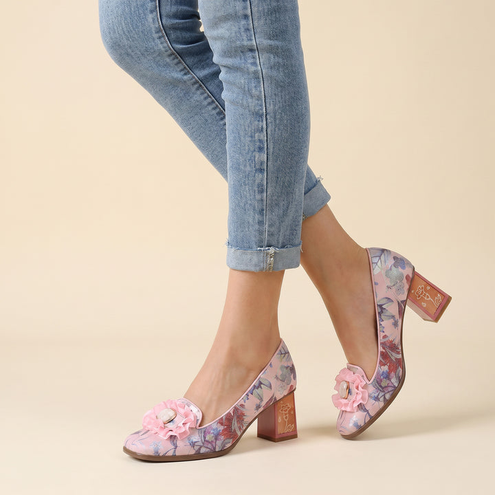 Pink Blossom Romance Pumps