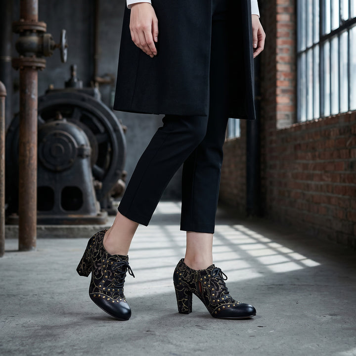 Handmade Leather Elegant Comfy Pump