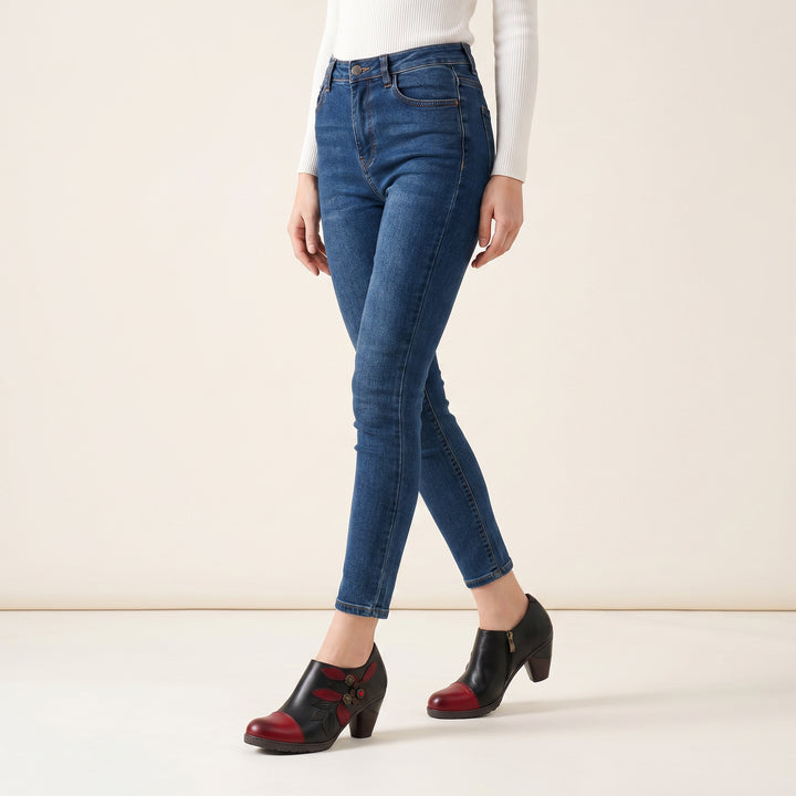 Retro Boho Blumencharmpumpen