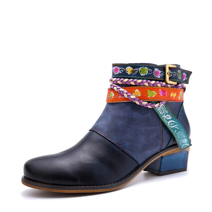 Handmade Vintage Style Leather Boots