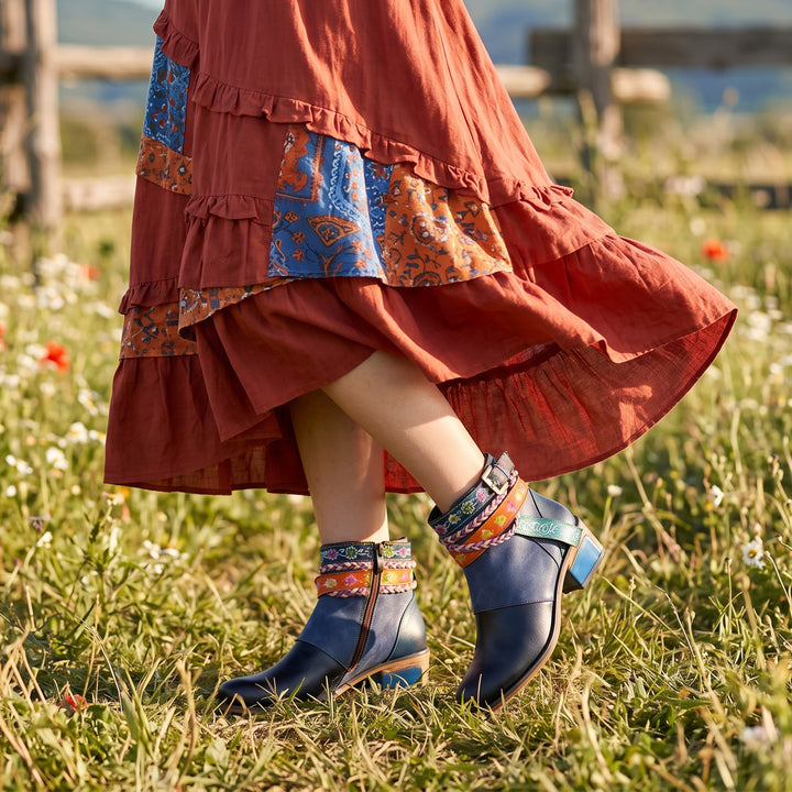 Handmade Vintage Style Leather Boots
