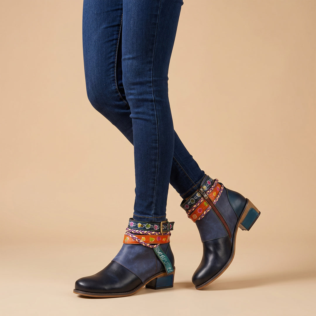Handmade Vintage Style Leather Boots