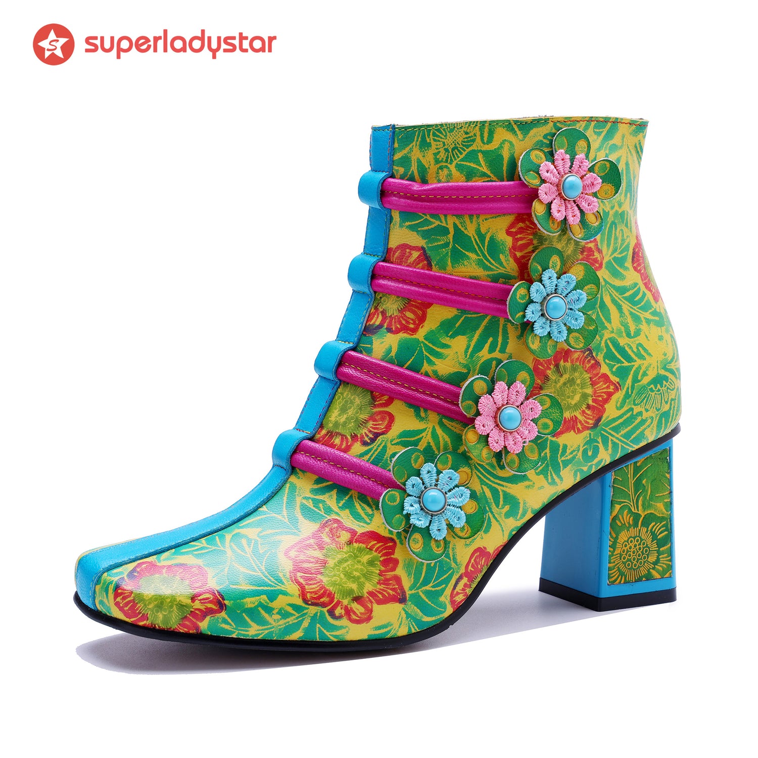 Boots de la cheville Fantasy Bloom