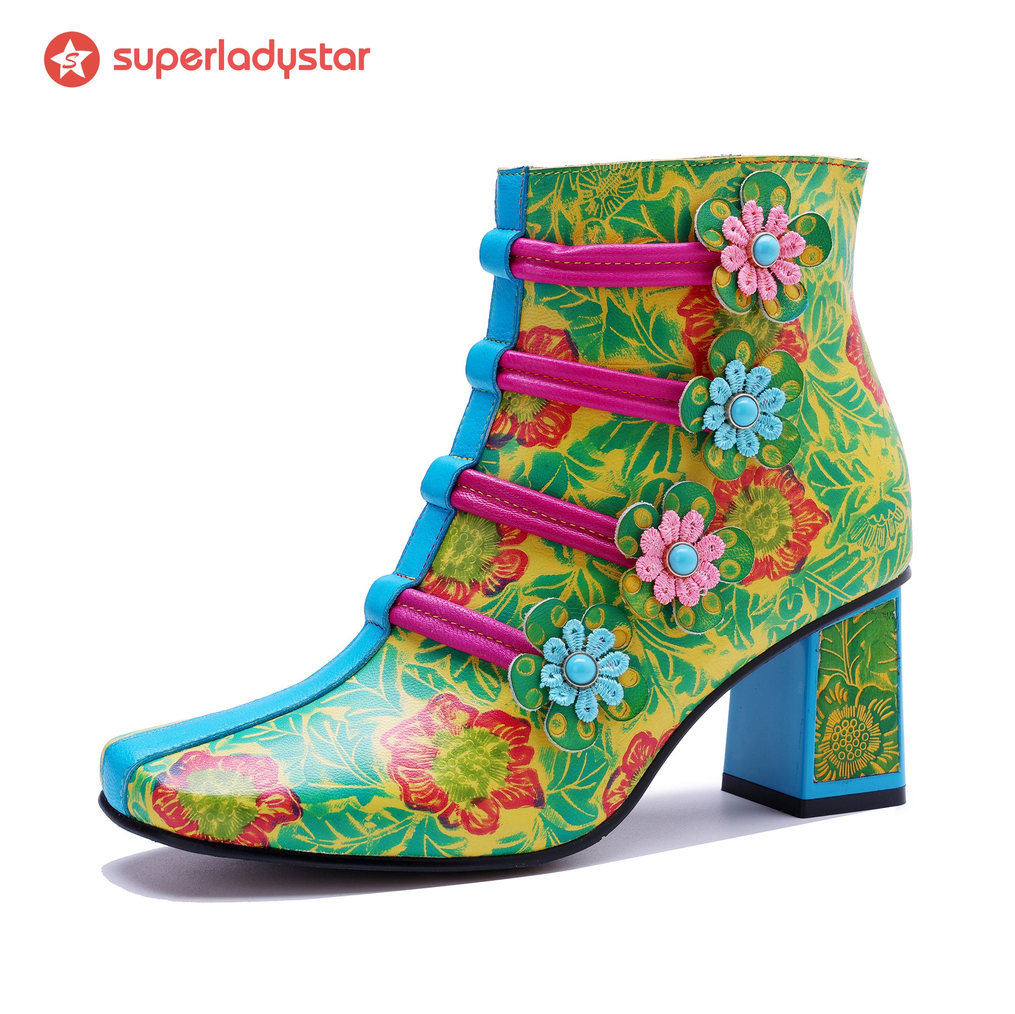Boots de la cheville Fantasy Bloom
