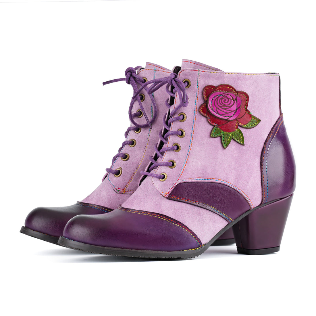 Violet Rose Ankle Boots