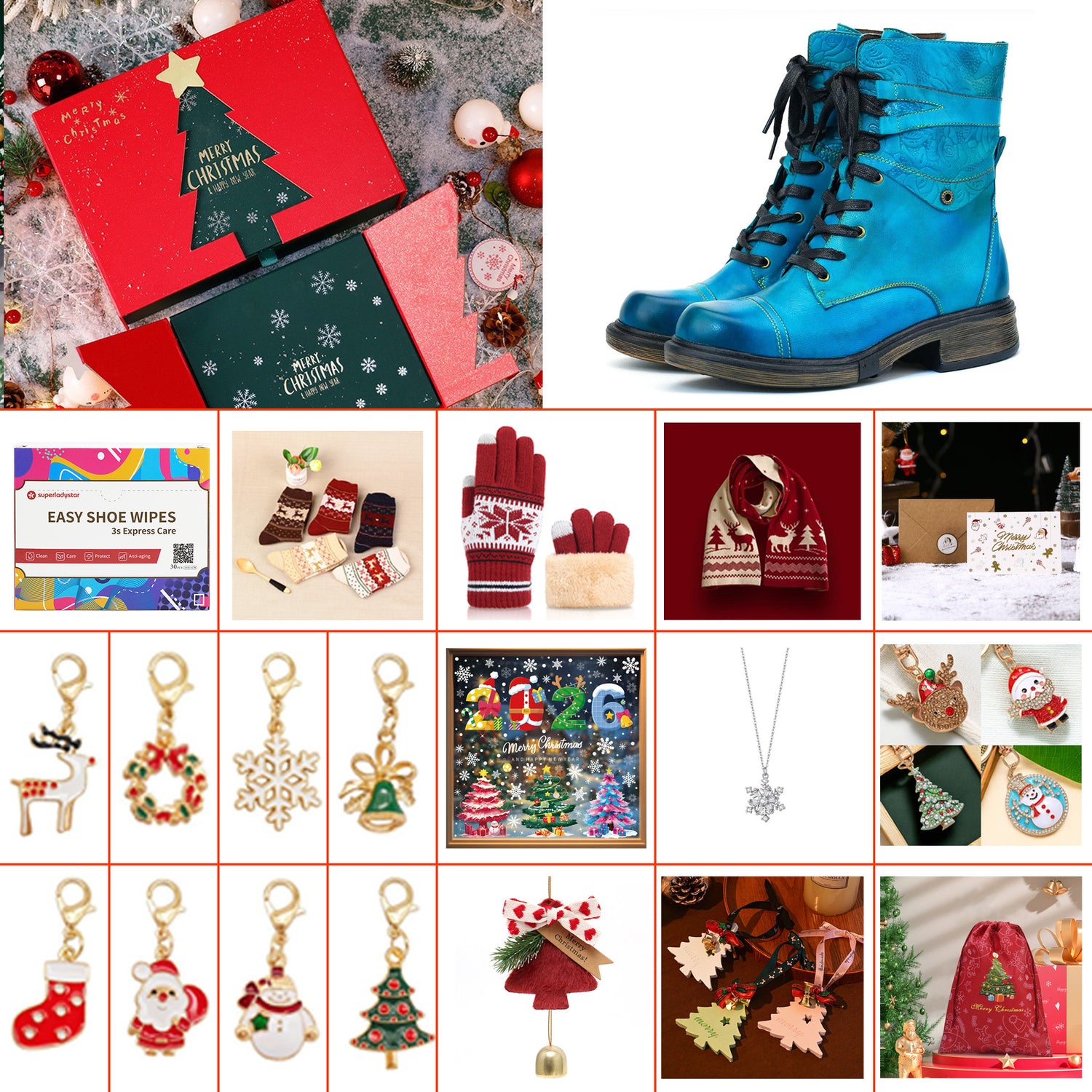 Coffret cadeau de Noël