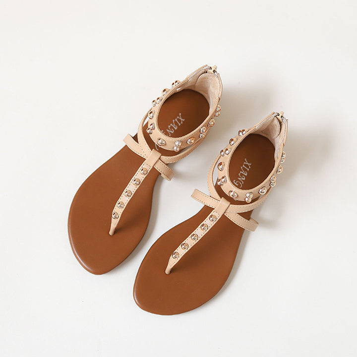 Beach Vacation Vintage Casual Fashion Roman Sandals