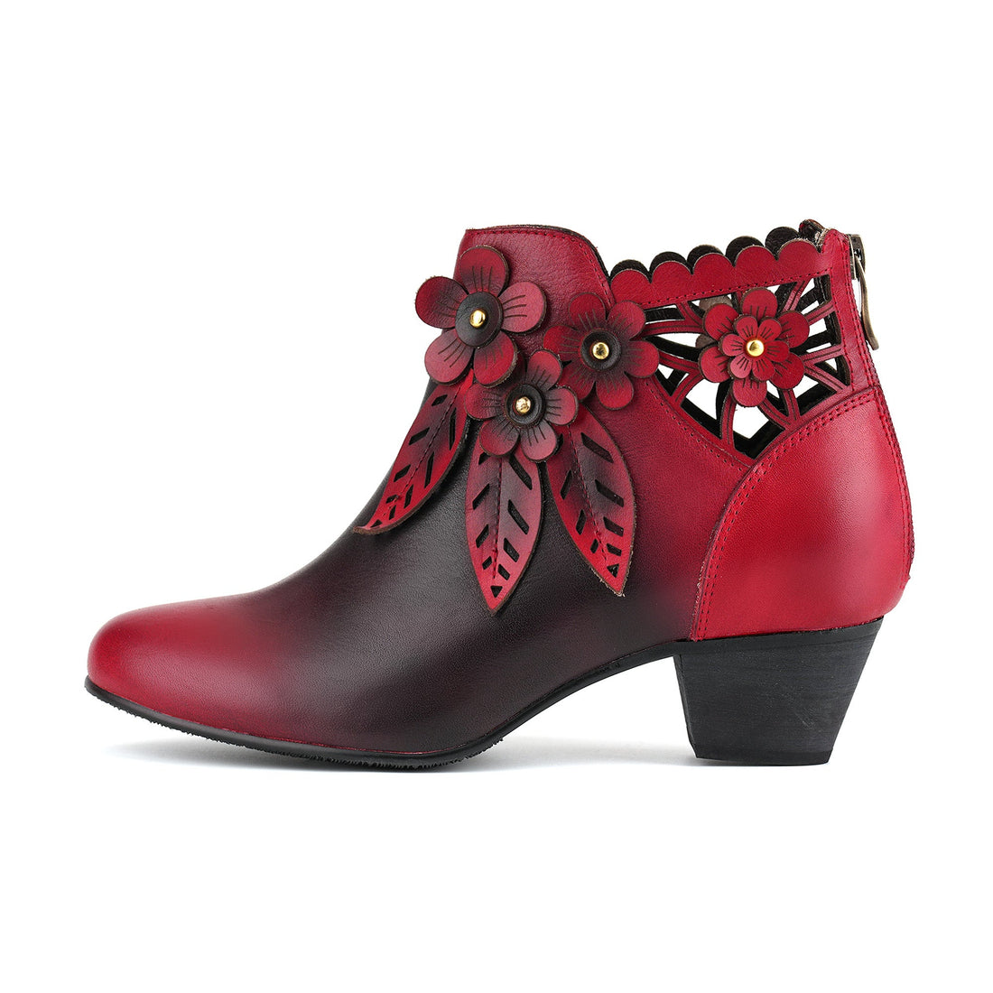 Botines florales Blooming Elegance