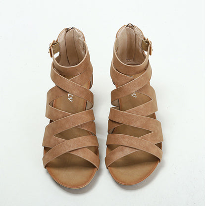 Sandalias informales de estilo romano