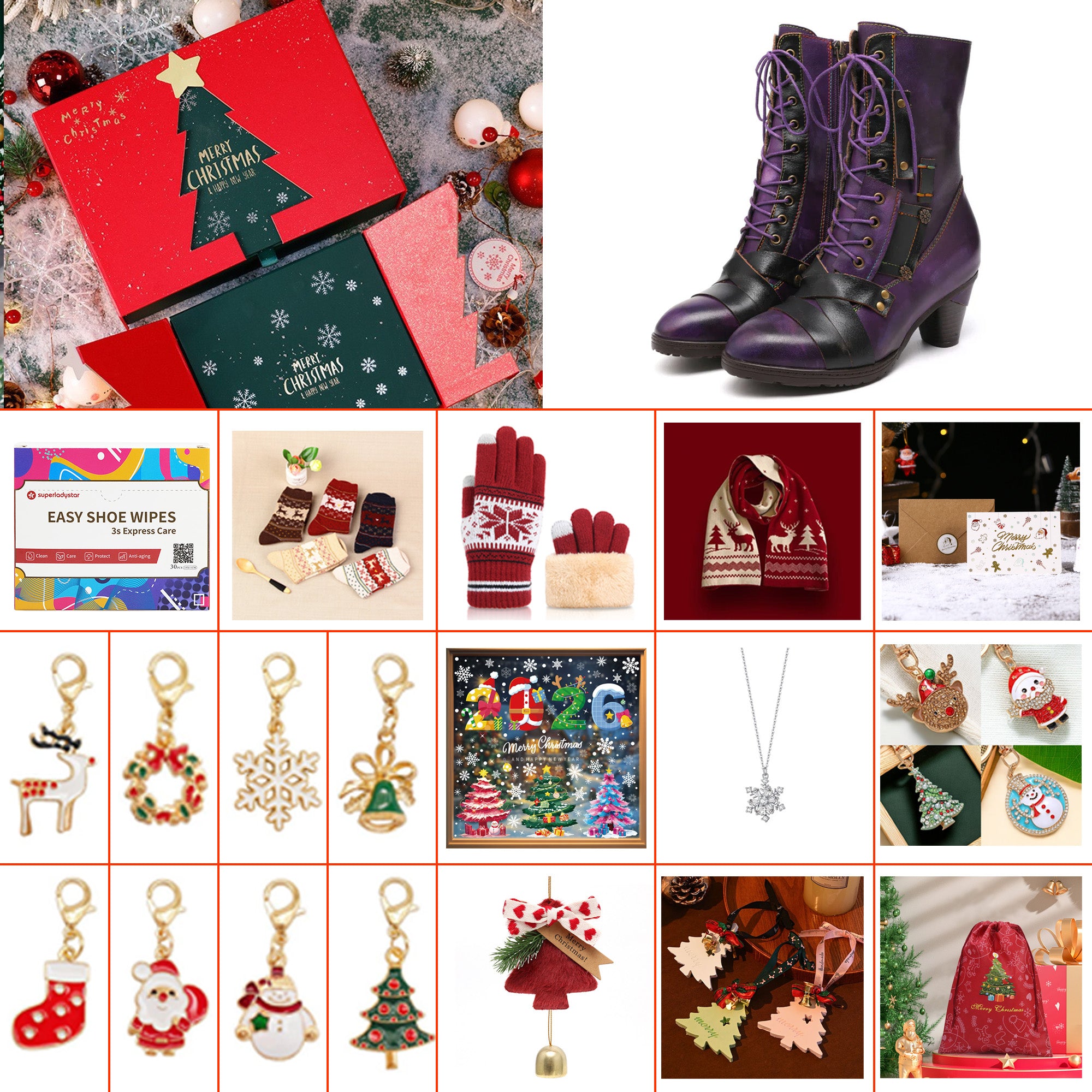 Coffret cadeau de Noël