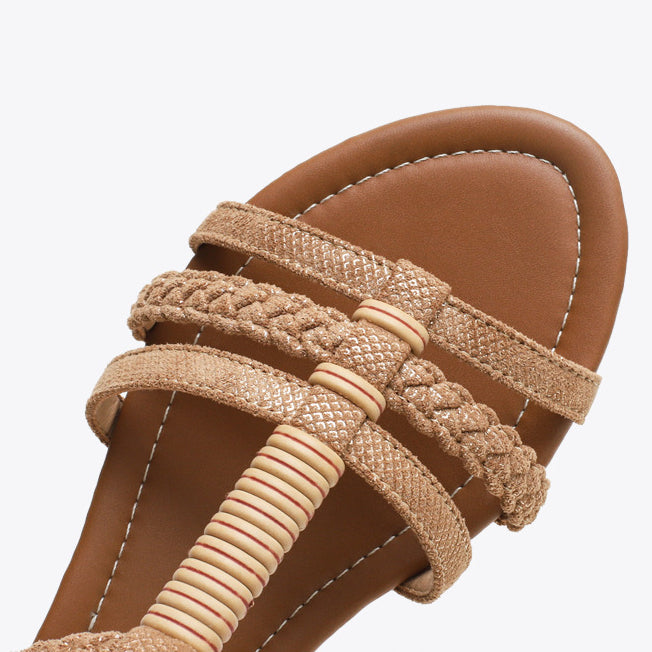 Stylish Bohemian Beach Wedge Sandals