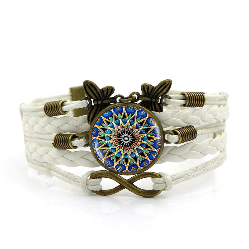 Bohemian Vintage Woven Butterfly Bracelet