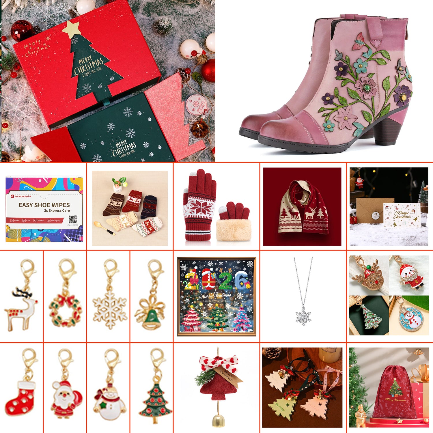 Coffret cadeau de Noël