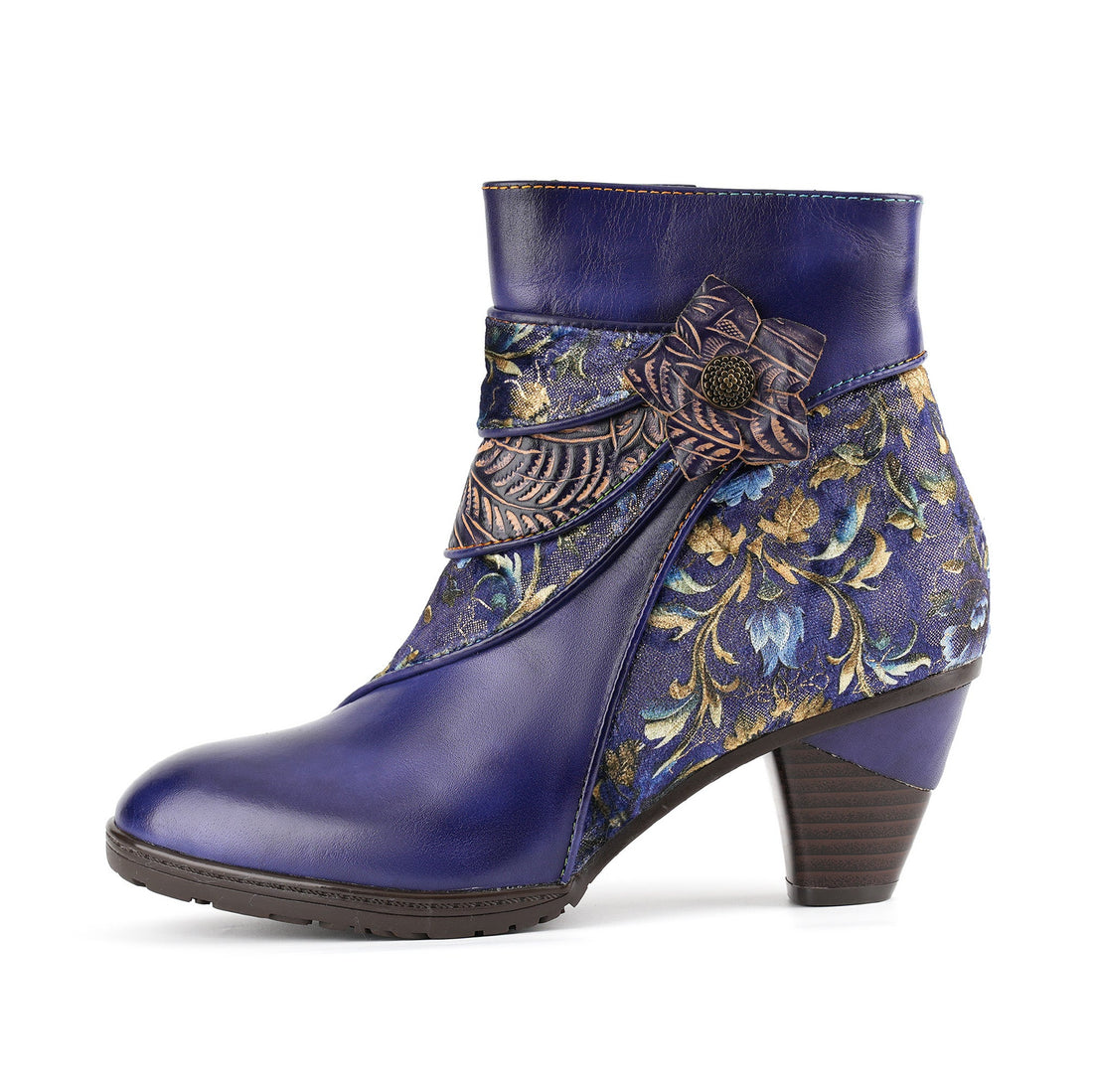 Handgefertigte Nature Bloom Stiefeletten