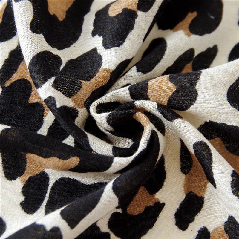 Classic Fashion Leopard Print Long Scarf