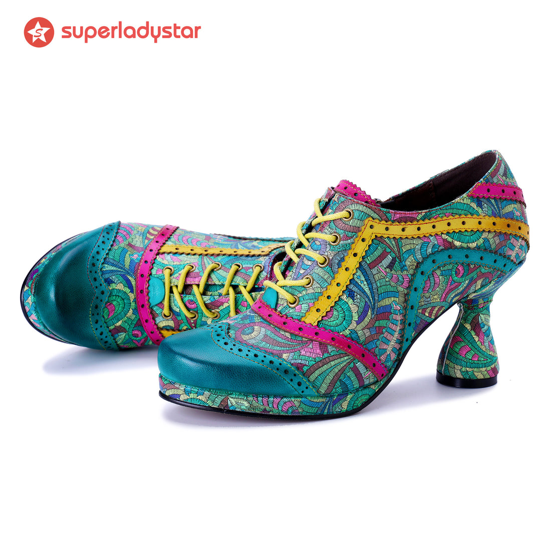 Vintage Viva Color Carnival Pumps