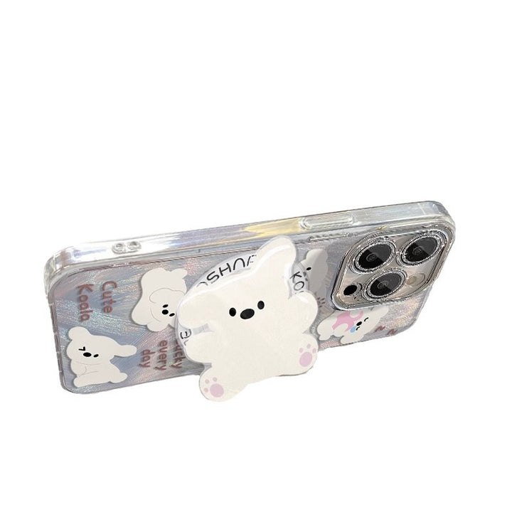 Cute Animal Magnetic Stand Phone Case