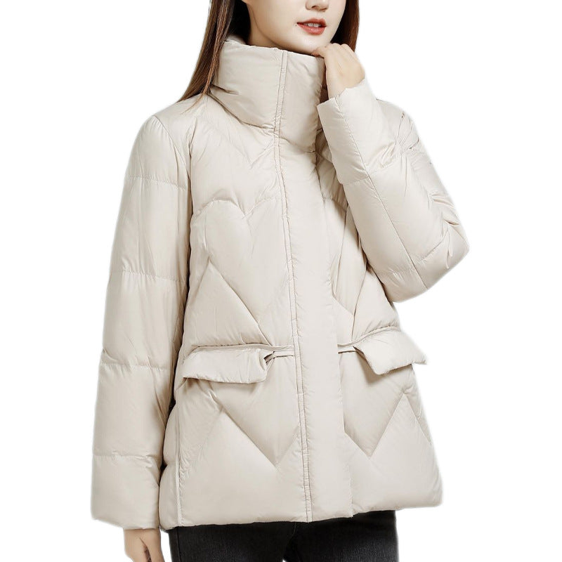 Winter Long Sleeve Casual Warm Thick Coat