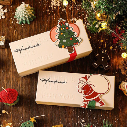 Weihnachts -Duft -Kerzengeschenkschachtel Set