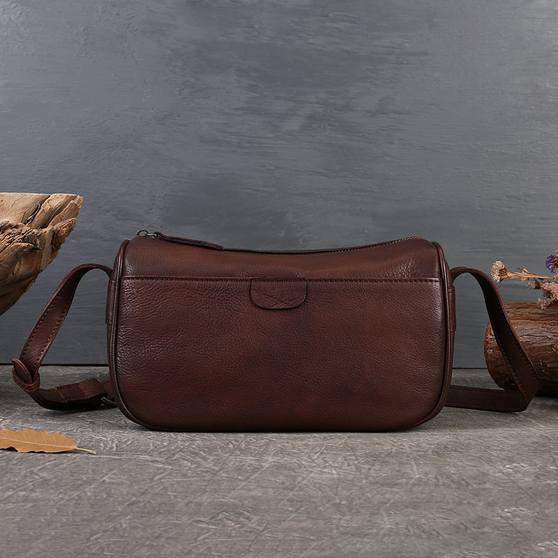 Handmade Genuine Leather Shoulder Crossbody Bag