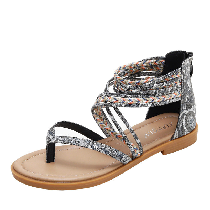 Bohemian Vintage Beach Vacation Sandals