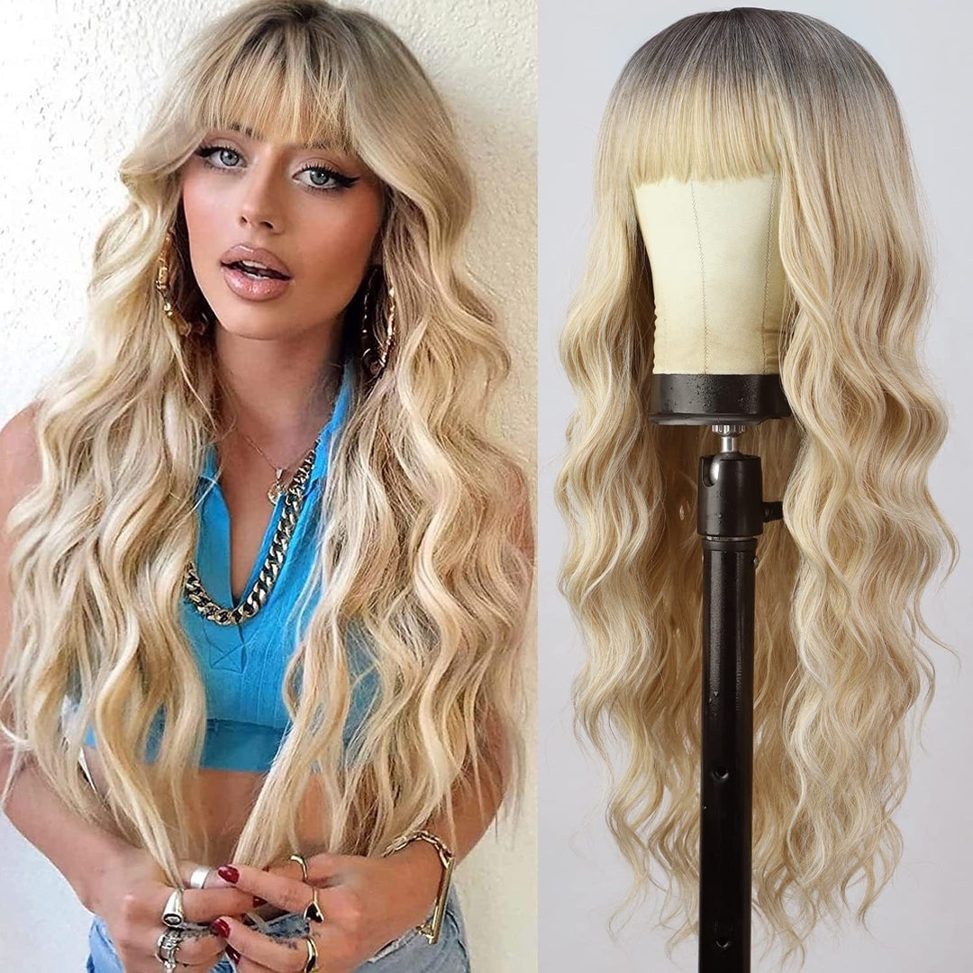 Long Heat-Resistant Chic Waves Wigs for Women