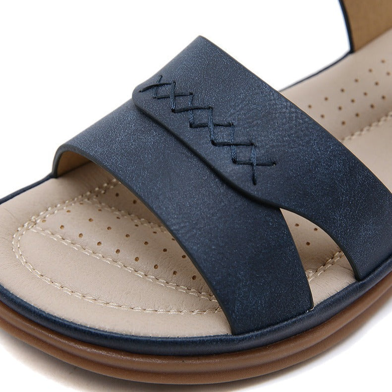 Vintage Casual Comfort Wedge Sandals