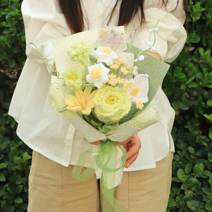 Premium Handmade Rose Yarn Bouquet