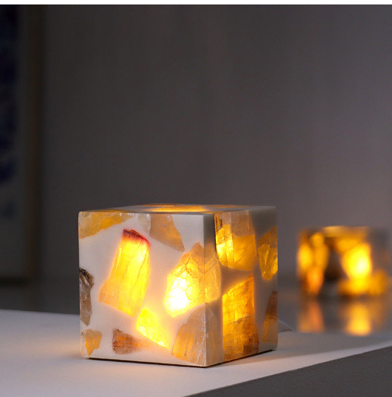 Creative Premium Bedside Atmosphere Crystal Mineral Night Light