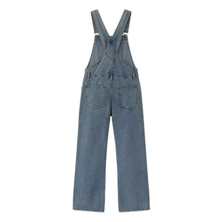 Lässige Denim-Overalls mit entspannter Passform