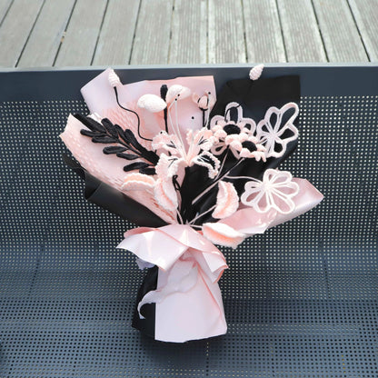 Handmade Knitted Mixed Handheld Bouquet