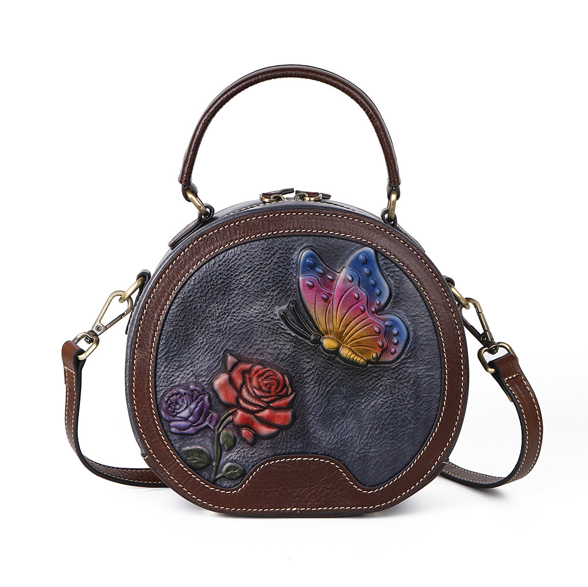 Vintage Butterfly Single Crossbody Bag