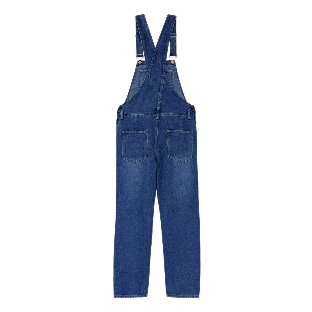 Lässige Denim-Overalls mit entspannter Passform