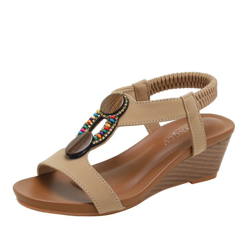 Moda informal sandalias bohemias