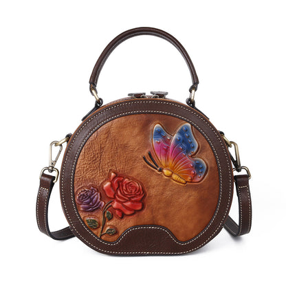 Bolsa de crossbody de butterfly vintage