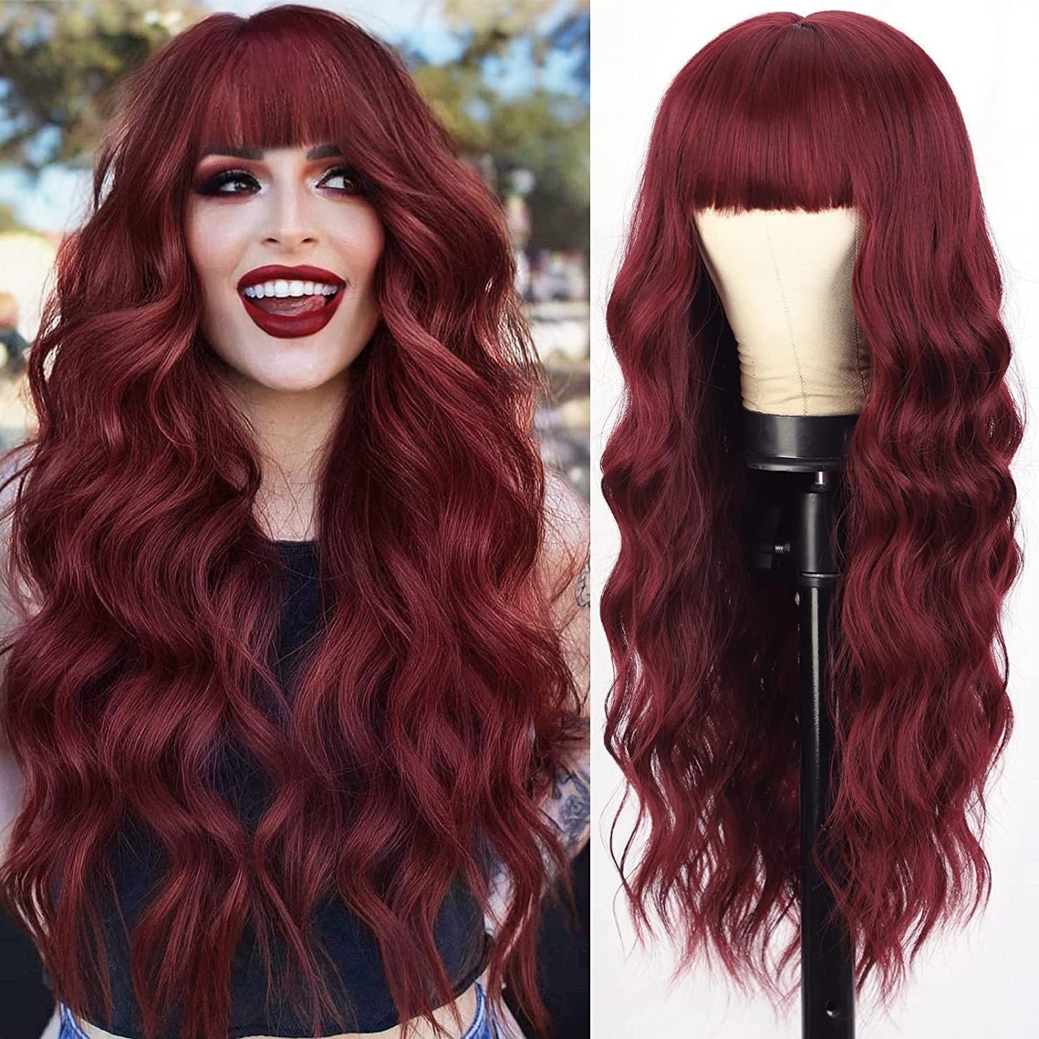 Long Heat-Resistant Chic Waves Wigs for Women