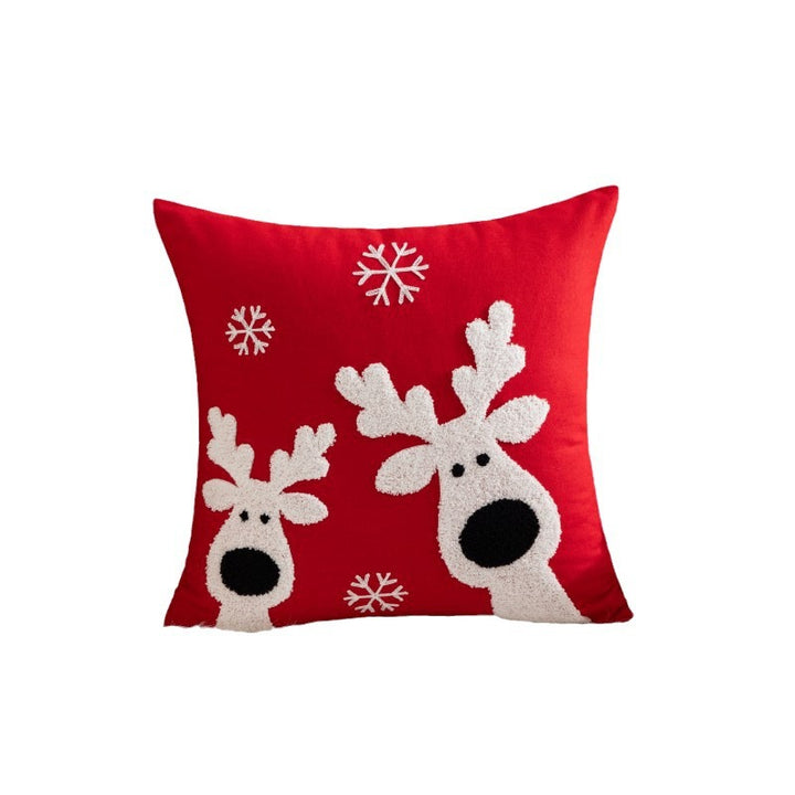 Christmas Cartoon Print Holiday Pillow(Pillow inserts included)