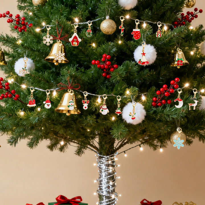 Ornement suspendu d'arbre de Noël de dessin animé