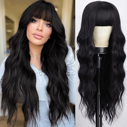 Long Heat-Resistant Chic Waves Wigs for Women