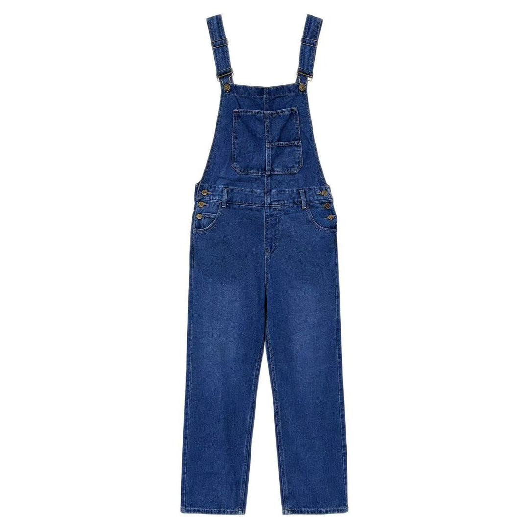 Lässige Denim-Overalls mit entspannter Passform