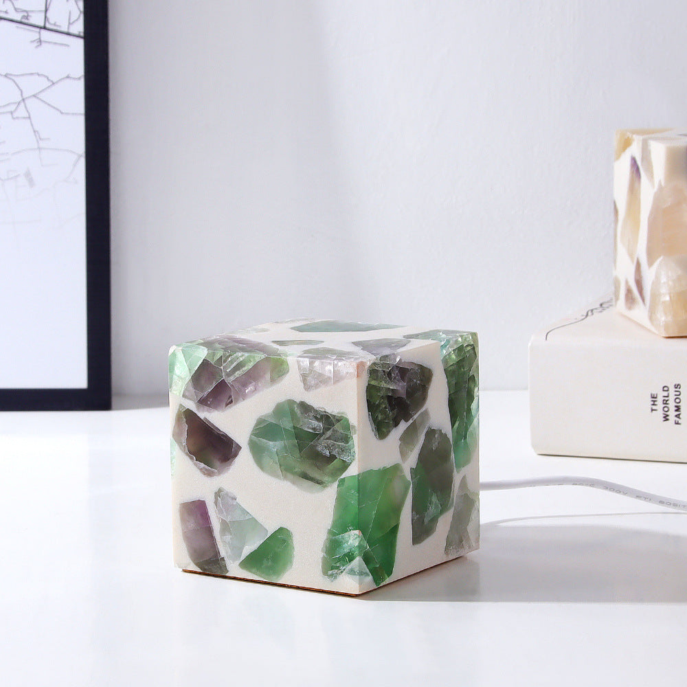 Creative Premium Bedside Atmosphere Crystal Mineral Night Light